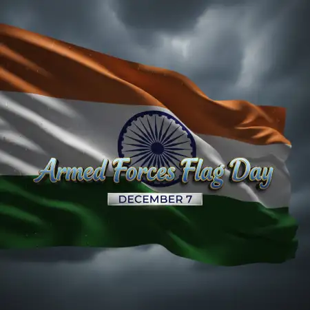 Armed Forces Flag Day Creative Poster Background - Free Poster Background Download