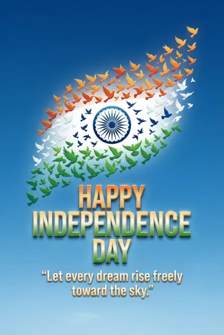 Free 15 August School Poster 2026 Image Download