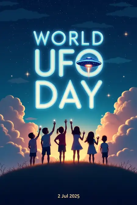 2 July World Ufo Day Photo - Free World Ufo Day 2025 Download