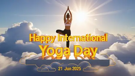 2025 Yoga Day Wishes Image For Teachers - Free Yoga Day Wishes Download