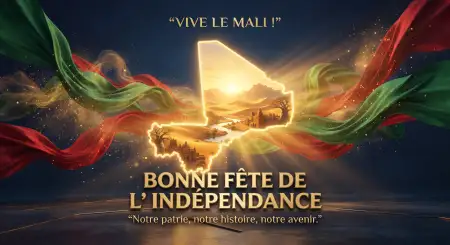 22 september mali independence day poster