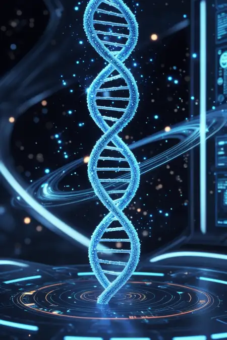 3D Digital Tech Background Image - Free Background Download