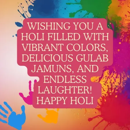 Free Happy Holi Wishes For Good Health And Happiness Image Download