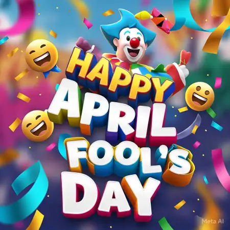 Free WhatsApp Status Happy April Fool Day Image Download