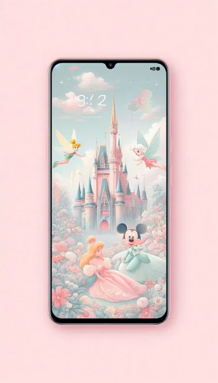 Aesthetic Disney Wallpaper For Smartphones - Free Related Phone Image