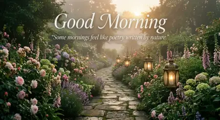 Aesthetic Floral Good Morning Quotes - Free Good Morning With Flowers Download