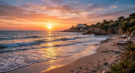 Aesthetic Golden Hour Summer Wallpaper - Free Wallpaper Wallpaper Download