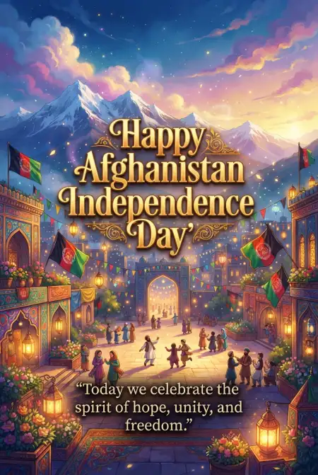 Afghan Independence Day 2026 Celebration - Free Afghan Independence Day 2026 Download