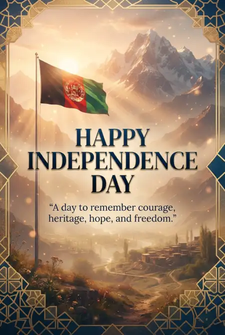 Afghan Independence Day 2026 Quote Images - Free Afghan Independence Day 2026 Download