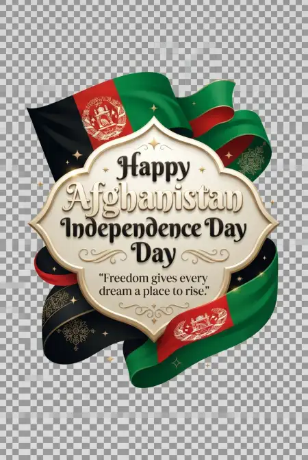 Afghan Independence Day 2026 Transparent Png - Free Afghan Independence Day 2026 Download