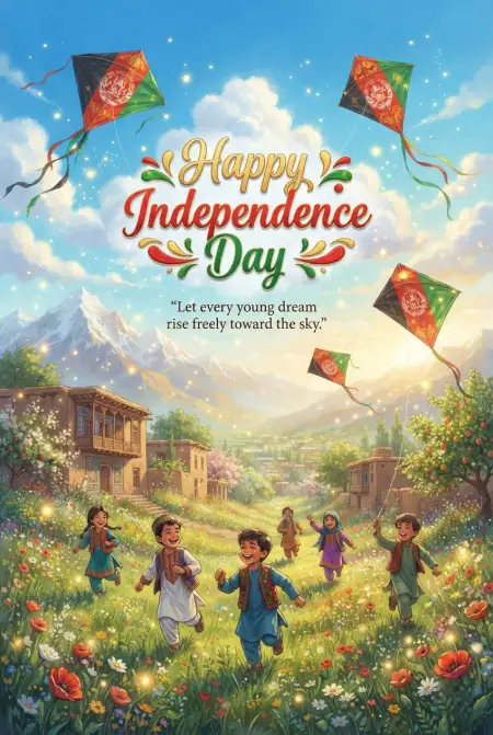 Afghanistan Independence Day 2026 Kids Activities - Free Afghan Independence Day 2026 Download