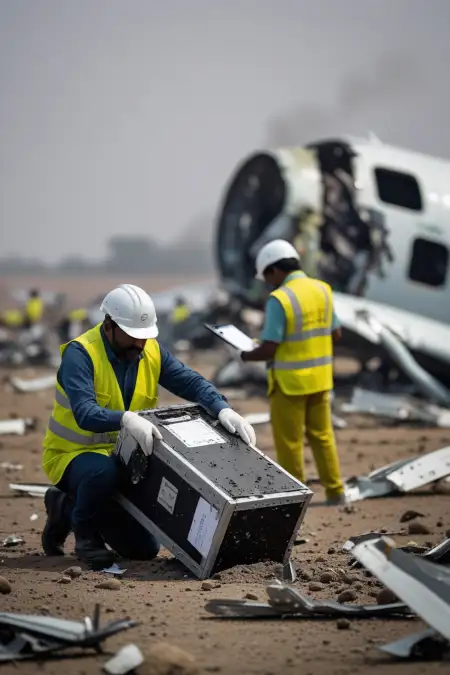 Ahmedabad Flight Crash Black Box Recovered - Free Red Download