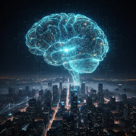 Ai Business Background Artificial Brain Concept - Free Ai Business Background Download