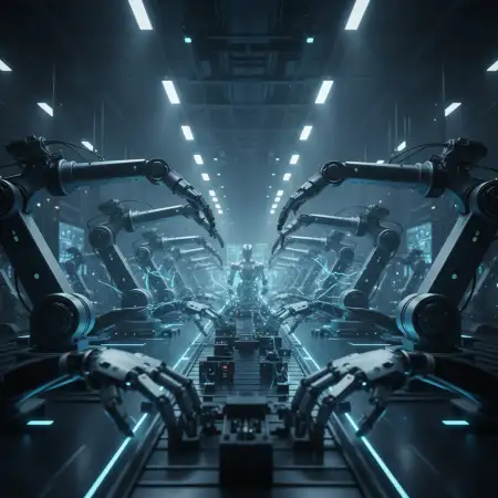 Ai Business Background Automation Concept - Free Ai Business Background Download