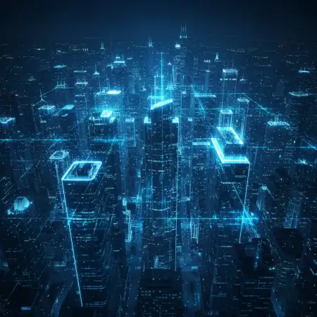 Ai Business Background With Circuit Pattern - Free Ai Business Background Download