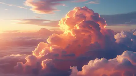 AI-generated Cloud Background HD - Free Background Hd Download