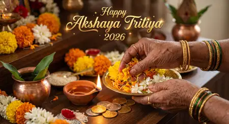 Akshaya Tritiya 2026 Wishes Instagram Post - Free Akshaya Tritiya 2026 Wishes Download