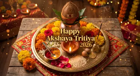 Akshaya Tritiya 2026 Wishes Status Images - Free Akshaya Tritiya 2026 Wishes Download