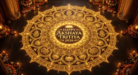 Akshaya Tritiya 2026 Wishes Ultra Hd Wallpaper - Free Akshaya Tritiya 2026 Wishes Download