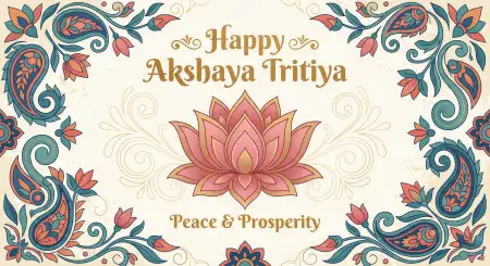 Akshaya Tritiya Greeting Card Images Free Download - Free Happy Akshaya Tritiya 2026 Download