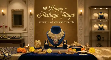 Akshaya Tritiya Jewellery Banner Png - Free Happy Akshaya Tritiya 2026 Download