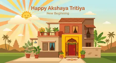 Akshaya Tritiya Modern Banner Images - Free Happy Akshaya Tritiya 2026 Download
