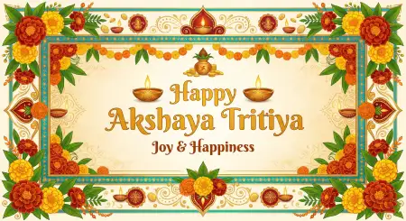 Akshaya Tritiya Social Media Post Template Free - Free Happy Akshaya Tritiya 2026 Download