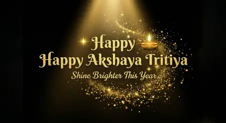 Akshaya Tritiya Wishes Images Hindi Text - Free Happy Akshaya Tritiya 2026 Download