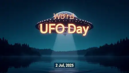Alien Photo For Ufo Day Celebration - Free World Ufo Day 2025 Download