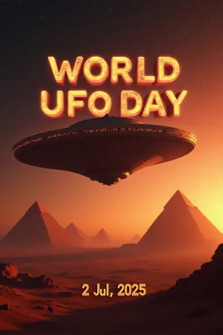 Alien Theme Wallpaper For Ufo Day - Free World Ufo Day 2025 Download