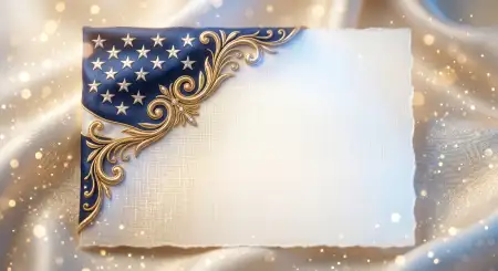 Free American Flag Greeting Card Background For Patriotic Wishes Background Image Download