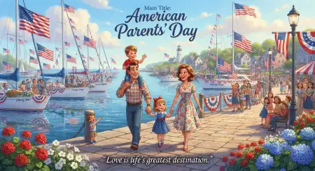 American Parents Day Facebook Post - Free American Parents Day 2026 Download