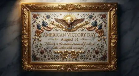 American Victory Day Appreciation Certificate - Free American Victory Day 2026 Download