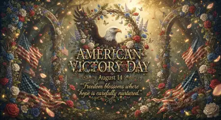 American Victory Day Celebration Artwork - Free American Victory Day 2026 Download