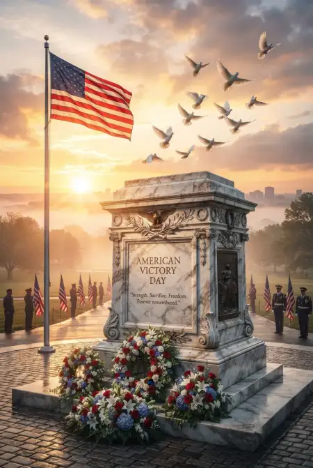 American Victory Day Memorial - Free American Victory Day 2026 Download