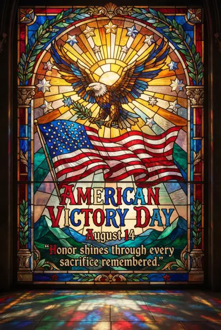 American Victory Day Patriotic Artwork - Free American Victory Day 2026 Download