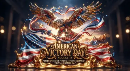 American Victory Day Patriotic Background - Free American Victory Day 2026 Download