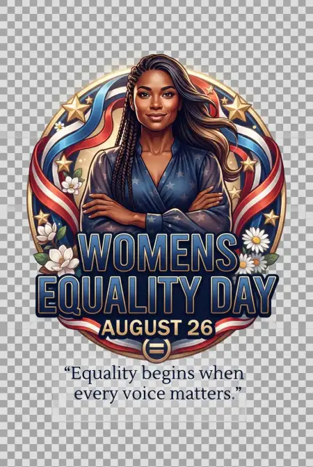 American Womens Equality Day 2026 Banner Design - Free American Womens Equality Day 2026 Download