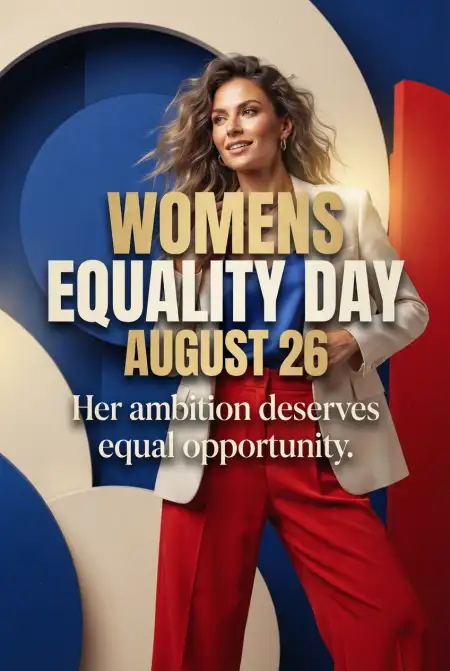 American Womens Equality Day 2026 Facebook Story Design - Free American Womens Equality Day 2026 Download