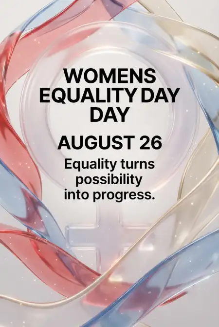 American Womens Equality Day 2026 Social Media Banner - Free American Womens Equality Day 2026 Download