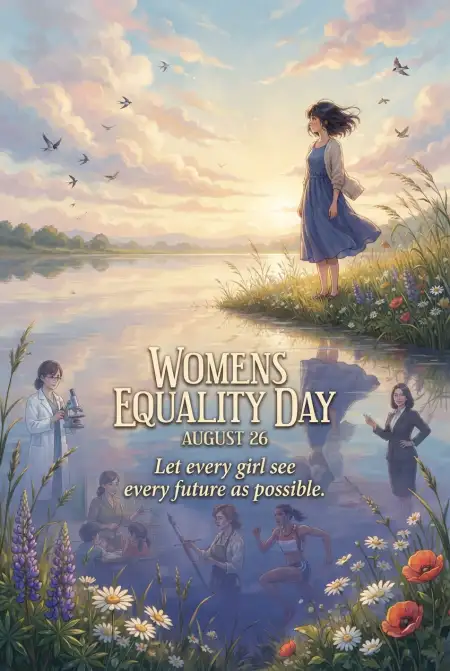 American Womens Equality Day 2026 Usa Png - Free American Womens Equality Day 2026 Download