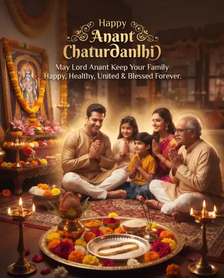 anant chaturdashi 2026 family wishes social media post - Anant Chaturdashi Wishes 2026 For Wife