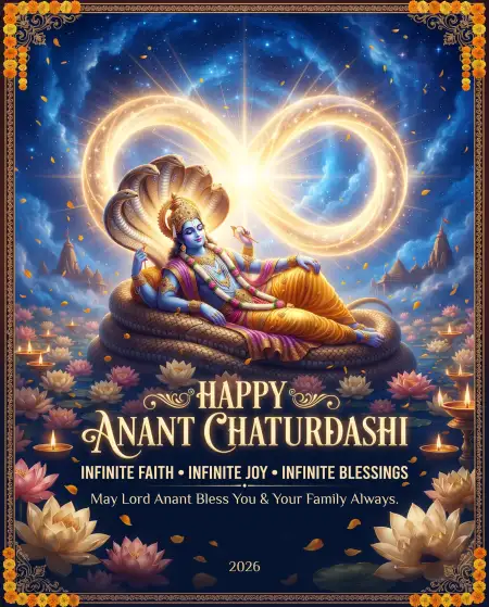 anant chaturdashi wishes 2026 for husband - Short Anant Chaturdashi Wishes 2026