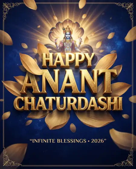 anant chaturdashi wishes 2026 for instagram - Short Anant Chaturdashi Wishes 2026