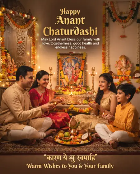 anant chaturdashi wishes 2026 for wife - Short Anant Chaturdashi Wishes 2026