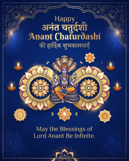 anant chaturdashi wishes and greetings 2026