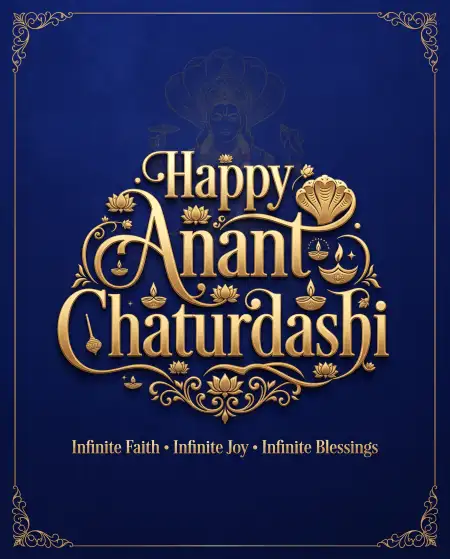 anant chaturdashi wishes hindi status 2026 - Short Anant Chaturdashi Wishes 2026