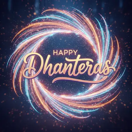 Animated Happy Dhanteras Wishes Greetings Gif - Free Happy Dhanteras Wishes Greetings Download