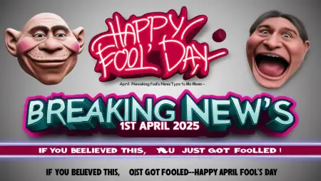 April Fool Day Fake News Generator - Free Related Happy April Fool Day Image