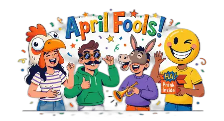 Free April Fools Day Png Prank Celebration Design Transparent PNG Download